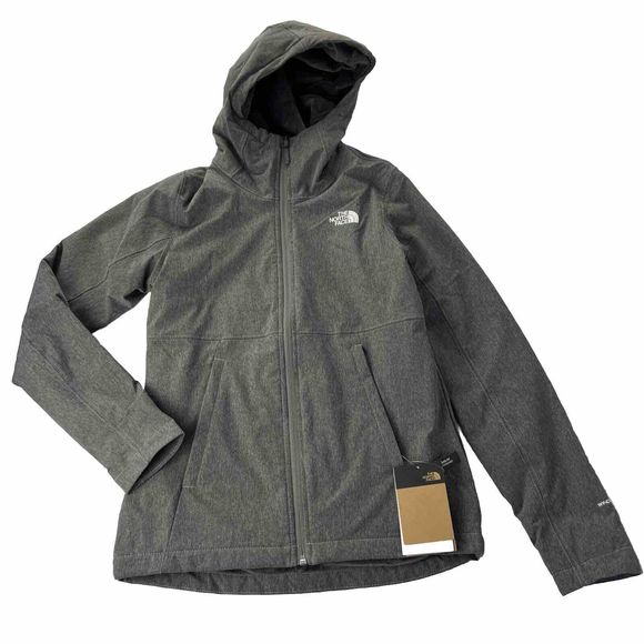 New Womens North Face Coat Jacket XS Fleece Lined Warm Water & Windbreaker Grey - Picture 4 of 12